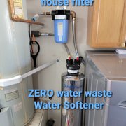 Pentair Pelican system. These systems have ZERO water waste! Replace your old water softener now and quit dumping good water now.