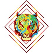 We created this custom t-shirt graphic design with vibrant colors for a local business to sell at its grand opening.