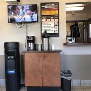 Refreshments while you wait.