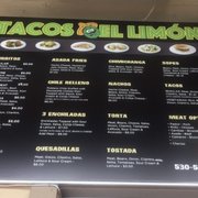New menu 2022