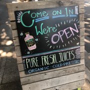 open sign