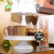 a cake on a cake stand