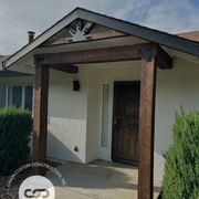 the front of a home