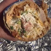 WHOPPER of a burrito!!! This thing was HUGE :)