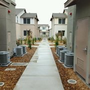 Jessee Heating & Air Conditioning supplied & installed 149 Hydronic HVAC Units at Eaton Village Apartments.
