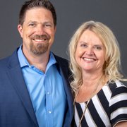 Owners of Half a Bubble Out, Kathryn and Michael K. Redman.