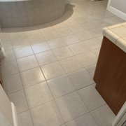 Cleaned and sealed Tile/grout.