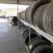 We have lots of tires!