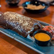Burrito with Mole Negro. Just lovely.