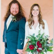 Natural whimsical unique Wedding flowers.