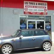 COOPER WITH NEW TIRES .
