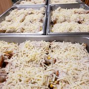 Prepping tamales for 250 people!