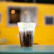 Cold Brew with House Made Cold Foam topped with cinnamon!