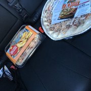 Super good pizza and cheesy bread to help with this post Super Bowl hangover