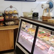 a display of food