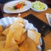 Chips and a taco