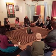Thursday night in main meditation hall