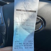 Reciept