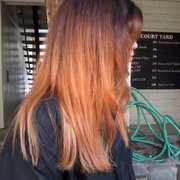 A lovely ombre highlight