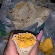 bean cheese Cheesy Bean and Rice Burrito