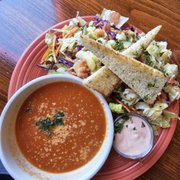 Soup and Salad Combo, Garden Salad with Thousand Island!
