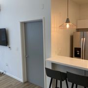 You can see more "stains" on the walls. Left by previous tenants and I'm being charged for that.