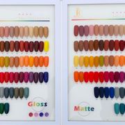 Autumn gel polishes.
