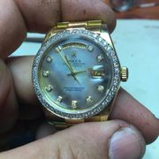 Rolex President, 18kt. * We repair Rolex watches