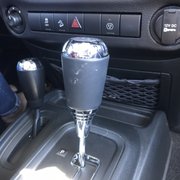 Mud on my steering wheel and shifter