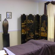One of Eight Therapeutic Massage Rooms
