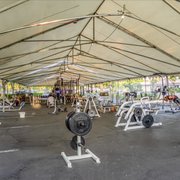 REINVENTING THE GYM- We moved a whole gym outdoors!