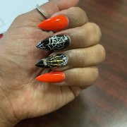 Halloween nails by Mailey