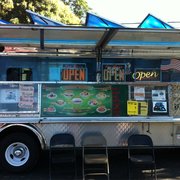 Taco truck in the Nord Ave Market lot!
