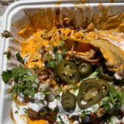 Amazing carnitas nachos!