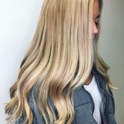 All over foiled highlights