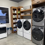 One of our new laundry displays