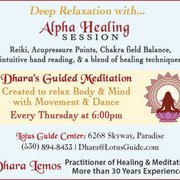 Active Meditation every Thursday at 6pm, 6268 Skyway, Paradise, CA