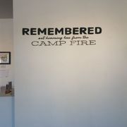 Remembered. Art honoring loss from the Camp Fire.