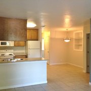 Open concept kitchen, living room and dining room!