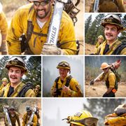 We made Cal Fire facebook page while hiking on the Dixie Fire.