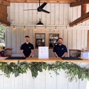 Bartenders working at The Barn at Pheasant Trail Ranch in Chico,CA