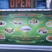 Menu items