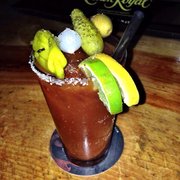 Melissa made the most delicious Bloody Mary!
