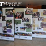 LRT Graphics did these custom retractable banner signs for Chico State! Get some for your next event or trade show