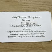 Back card~