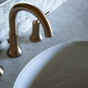 Close on bathroom sink
