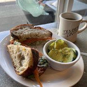 Mary Sandwich and herbal tea