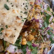 Samosa Chaat - Taj Indian Cuisine