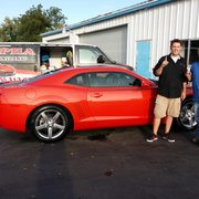 Me and a great Customer.