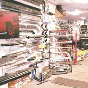 Inside of store with some of the items we do shell. Nerf bars running boards &  thousands of other items
